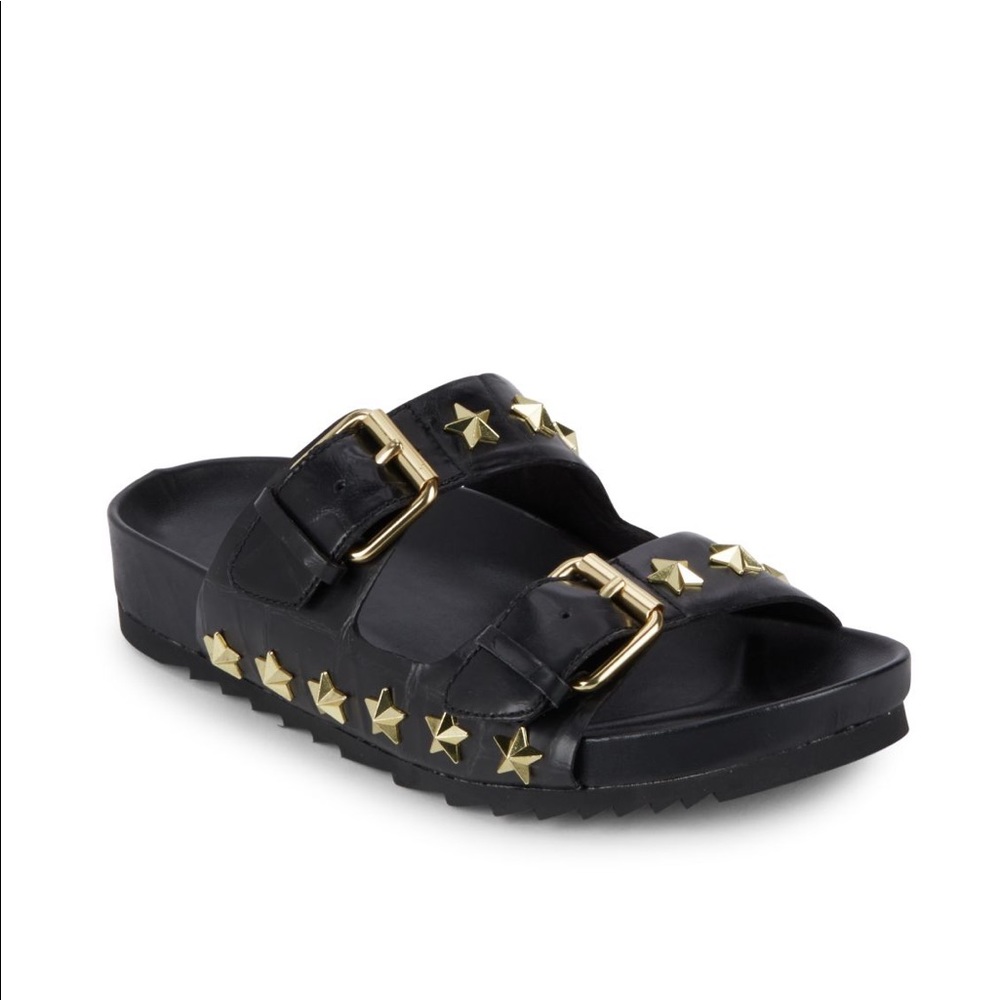 Ash United Star Studded Slip-On Sandals